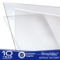 4 ft x 8 ft high glossy solid surface thin Cast clear acrylic sheets